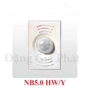Công tắc cảm ứng hồng ngoại 200W/220V NB5.0 HW/Y